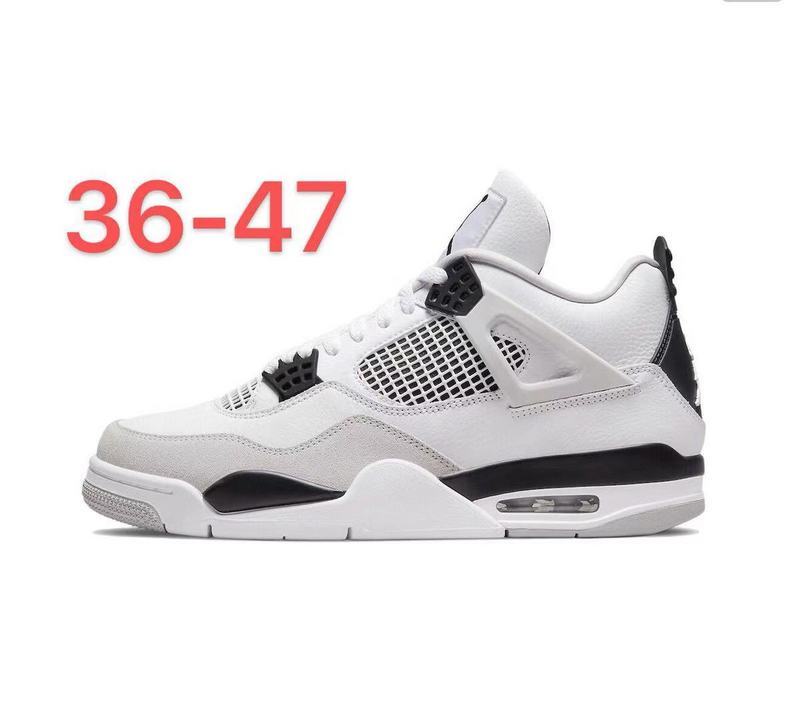 Air Jordan 4 White Cement