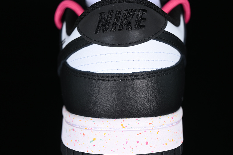 FD4623-133 07.jpeg CS Edition Nk Dunk Low Multi Color Vibrant Triple Swoosh Custom Deconstructed Straps Casual Skate Shoes