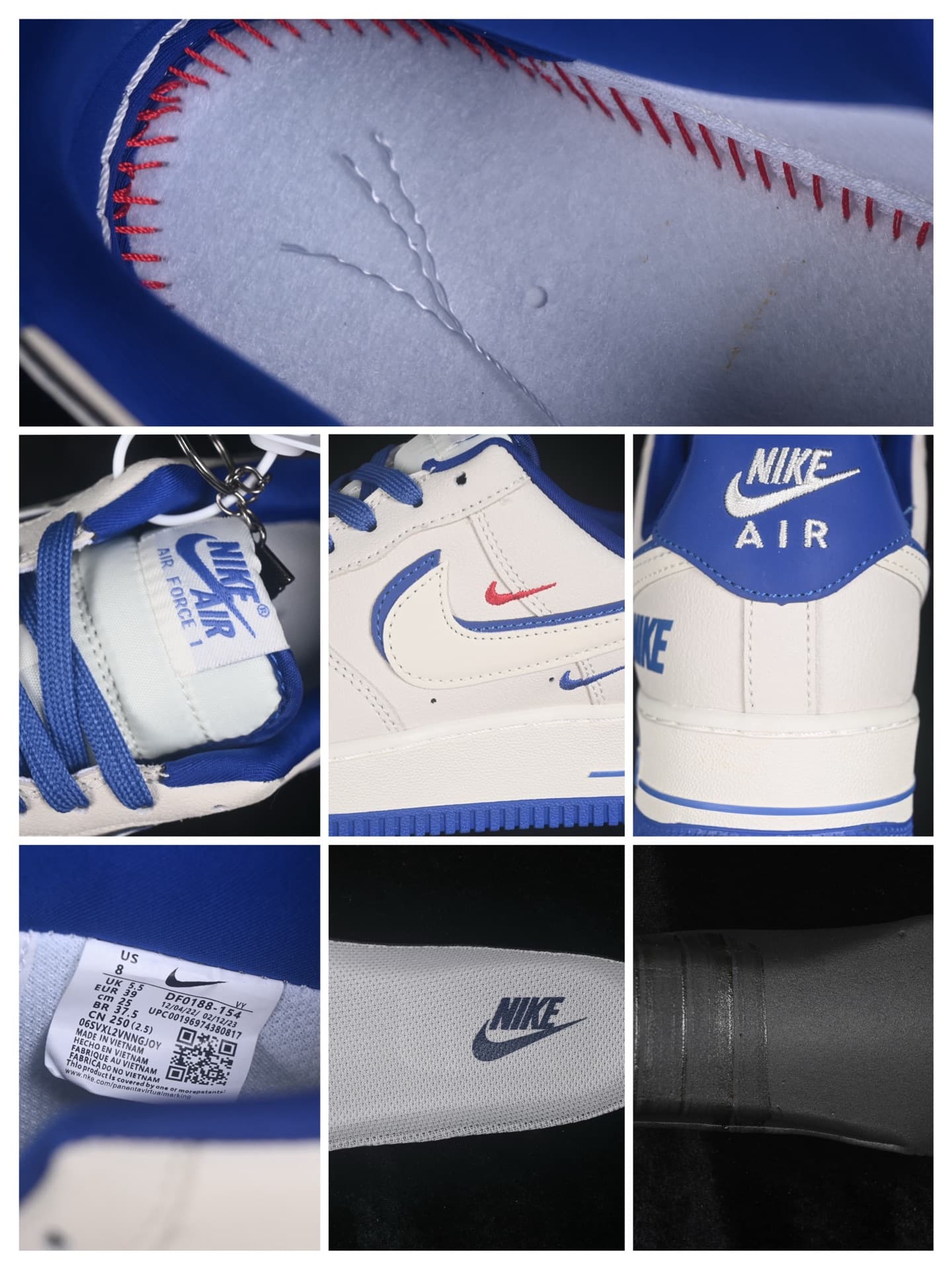 DF0188-154-2 07.jpeg Nike Air Force 1'07 Low Air Force 1 Low-top Casual Skate Shoes