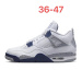 Air Jordan 4 White Midnight Navy
