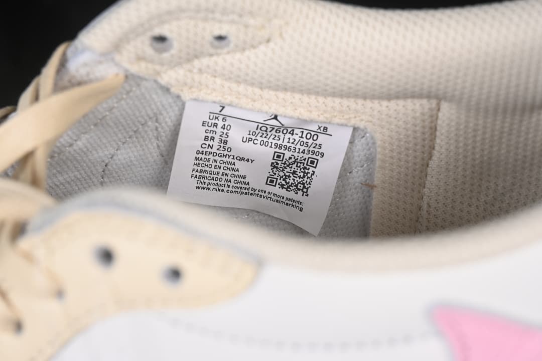 Travis Scott x Air Jordan 1 Low OG AJ1 Collaboration Reverse Swoosh