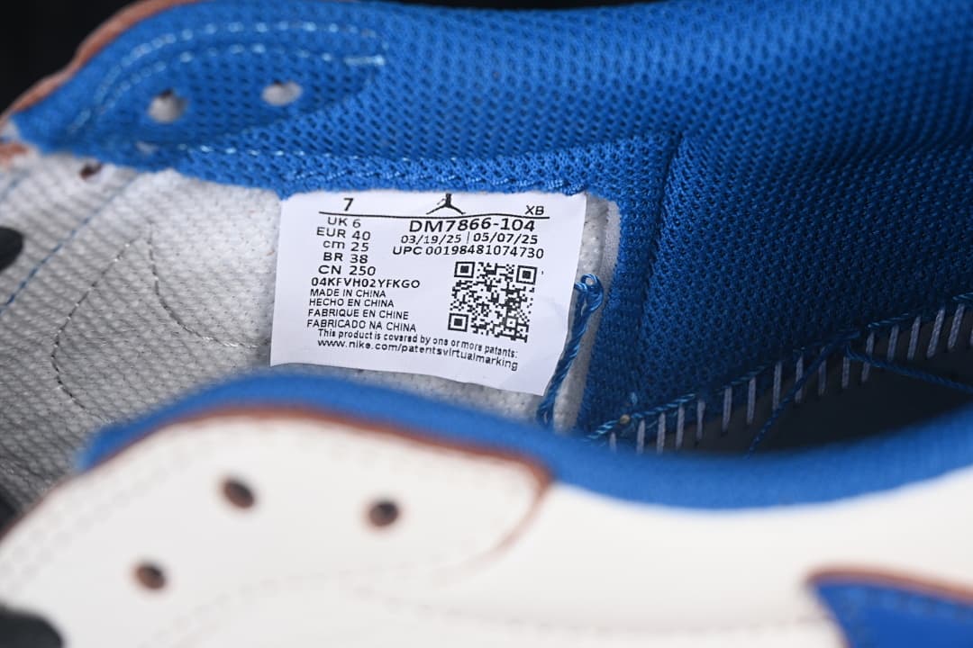 DM7866-104 09.jpeg Travis Scott x Air Jordan 1 Low OG AJ1 Reverse Swoosh Low-top Full Grain Leather