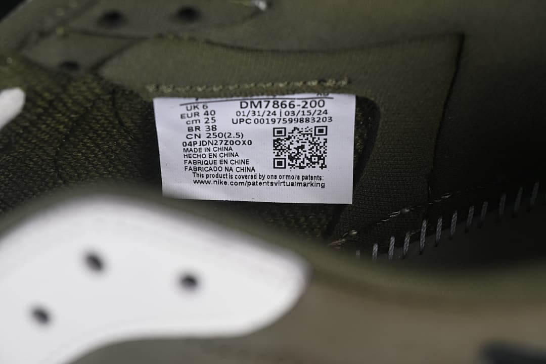 Travis Scott x Air Jordan 1 Low OG AJ1 Reverse Swoosh Low-top Full Grain Leather