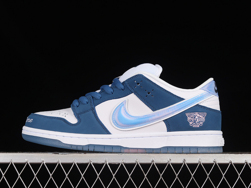 Born x Raised x Nike SB Dunk American Street Style Collaboration SB Low-top Athletic Casual Skate Shoes