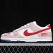 SB Dunk Low White/Red/Pink