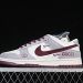 Nike SB Dunk Low Grey/White/Burgundy