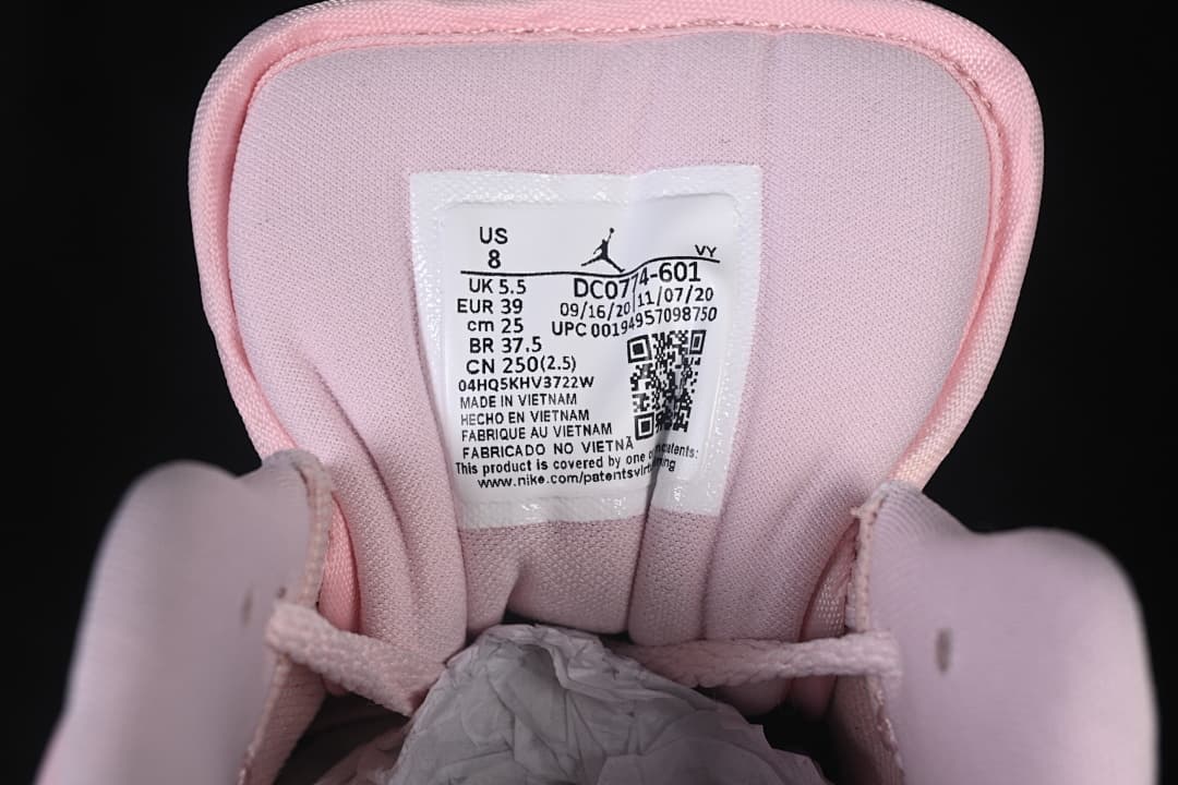Air Jordan 1 Low Gum Pink