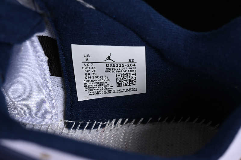 Air Jordan 5 Low Dunk From Above White Blue