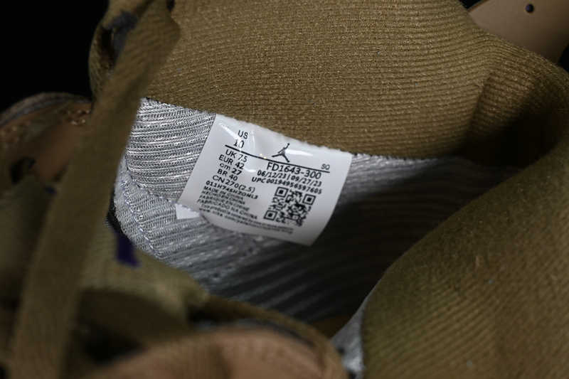 Air Jordan 6 Gore-Tex Brown Kelp