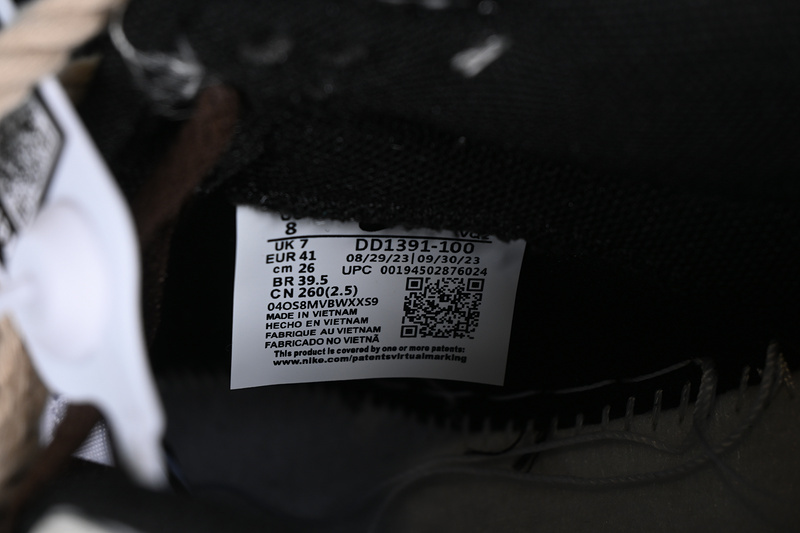 CS Edition Nk Dunk Low Panda Bamboo Panda Custom Deconstructed Strap Casual Skate Shoes