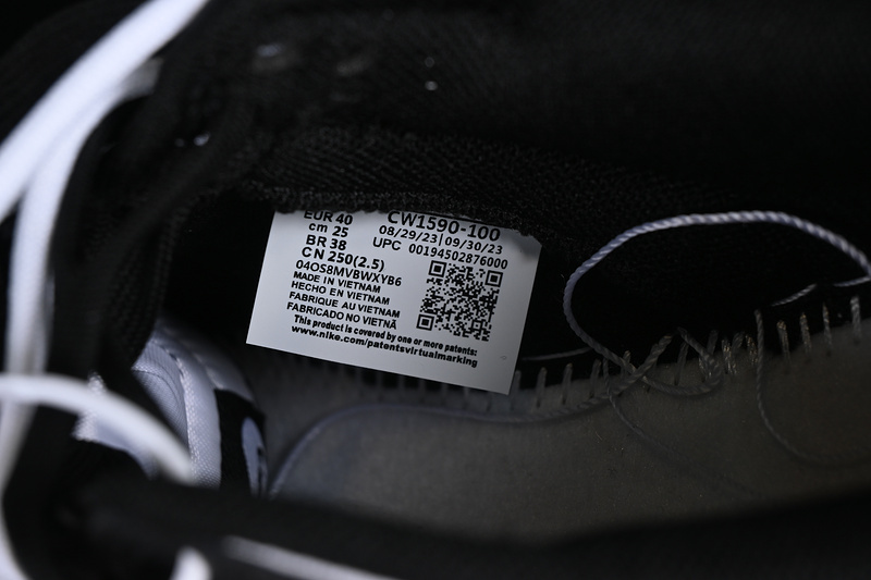 CS Edition Nk Dunk Low Panda Black White Panda Custom Deconstructed Strap Casual Skate Shoes