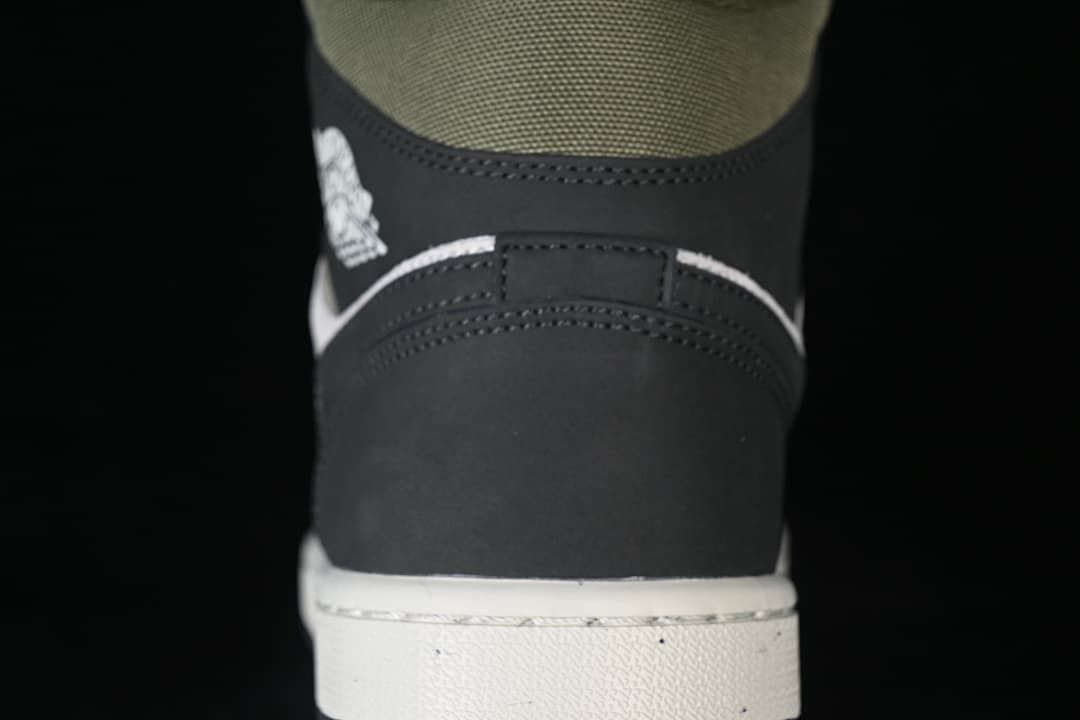 Air Jordan 1 Mid Olive Green
