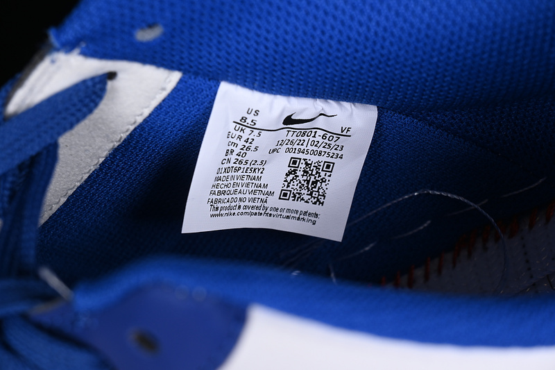 Fragment Design x Nike Air Force 1 '07 Low White/Royal Blue