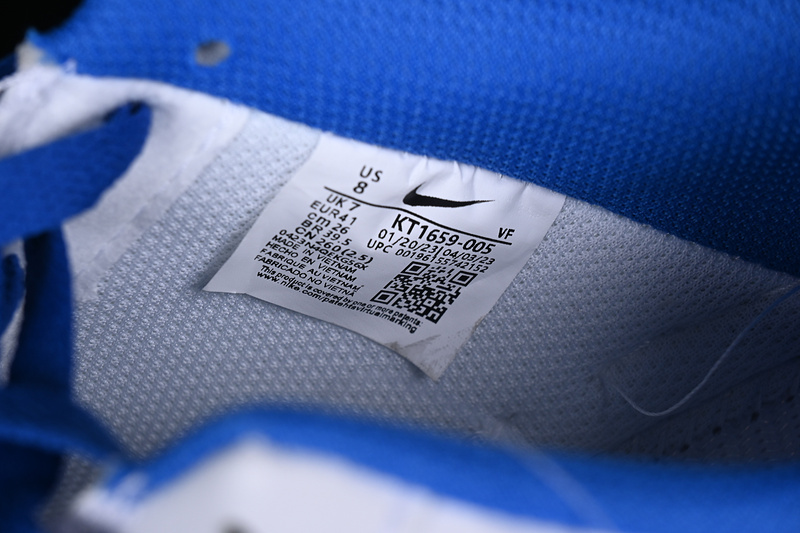 Kith x Air Force 1 '07 Low White/Royal Blue