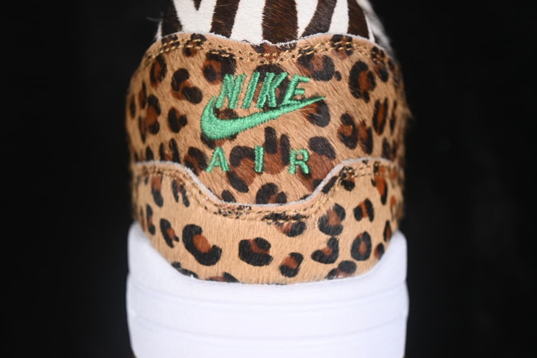 Air Max 1 Animal Pack 2.0 Zoo Leopard Print Retro Casual Running Shoes