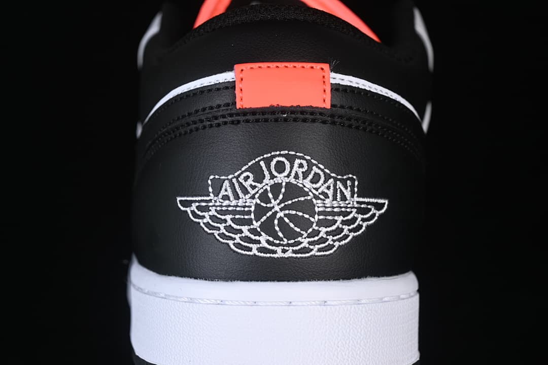 Air Jordan 1 Low White/Grey/Black Swoosh