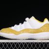Air Jordan 11 Low SE Yellow Snakeskin