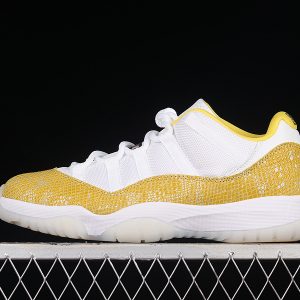 Air Jordan 11 Low SE Yellow Snakeskin