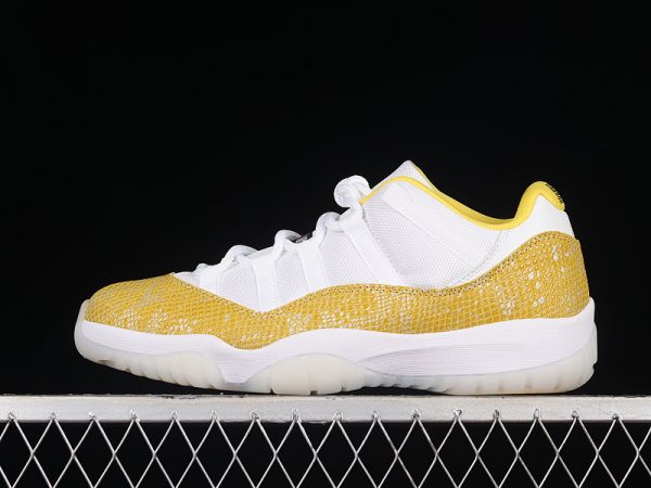 Air Jordan 11 Low SE Yellow Snakeskin