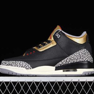 Air Jordan 3 Retro Black Gold