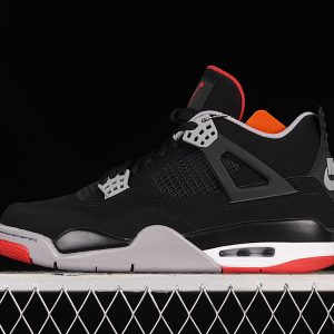 Air Jordan 4 Retro Bred AJ4 Black/Red