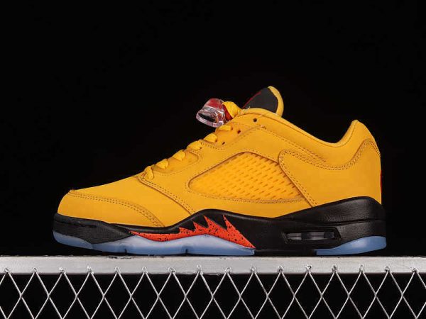 Air Jordan 5 Low Black Yellow