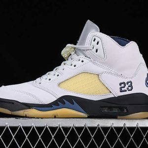 A Ma Maniere x Air Jordan 5 Retro Photon Dust AJ5 Low Cream