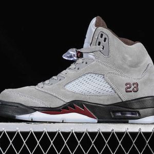A Ma Maniere x Air Jordan 5 Light Bone AJ5 White Grey