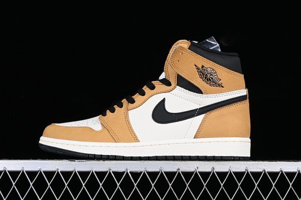 Air Jordan 1 Rookie Of the Year AJ1 Black Brown Toe