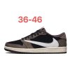 Air Jordan Reverse Swoosh Brown Low