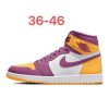Air Jordan 1 White/Purple/Gold