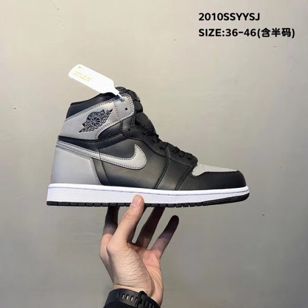 Air Jordan 1 High Black/Medium Grey/White 04.jpeg Air Jordan 1 High Black/Medium Grey/White