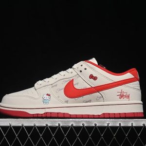 Hello Kitty x Nike SB Dunk Low White Red