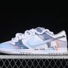 SB Dunk Low Dreamy Starry Sky Straps Low-top Casual Skate Shoes