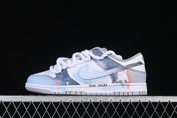 SB Dunk Low Dreamy Starry Sky Straps Low-top Casual Skate Shoes