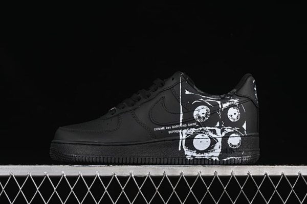 Comme Des Garcons x Air Force 1 Low CDG Collaboration Air Force One Low-top Casual Skate Shoes