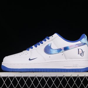 Dior x Nike Air Force 1'07 Low Collaboration Air Force 1 Low-top Casual Skate Shoes