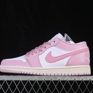 Air Jordan 1 Low White/Pink