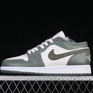 Air Jordan 1 Low Off-White/Green