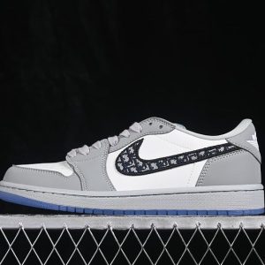 Air Jordan 1 Low White/Grey