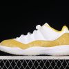 Air Jordan 11 Low SE Yellow Snakeskin