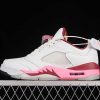 Air Jordan 5 Retro Low White/Pink