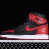 Air Jordan 1 Retro High OG Banned AJ1 Black Red High Basketball Shoes