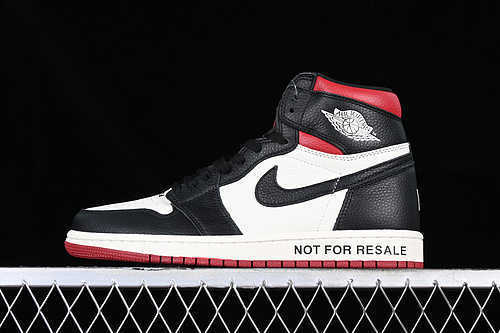 Air Jordan 1 Retro High OG NRG Not For Resale AJ1 Black White Red Toe 861428-...