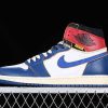 Air Jordan 1 x Union Limited Collaboration Four-color Deconstructed High-top Basketball Shoes