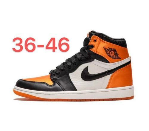 Air Jordan 1 High Black/Orange/Sail