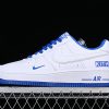 Kith x Nk Air Force 1'07 Low Collab White Royal Blue Air Force 1 Low Casual Skate Shoes