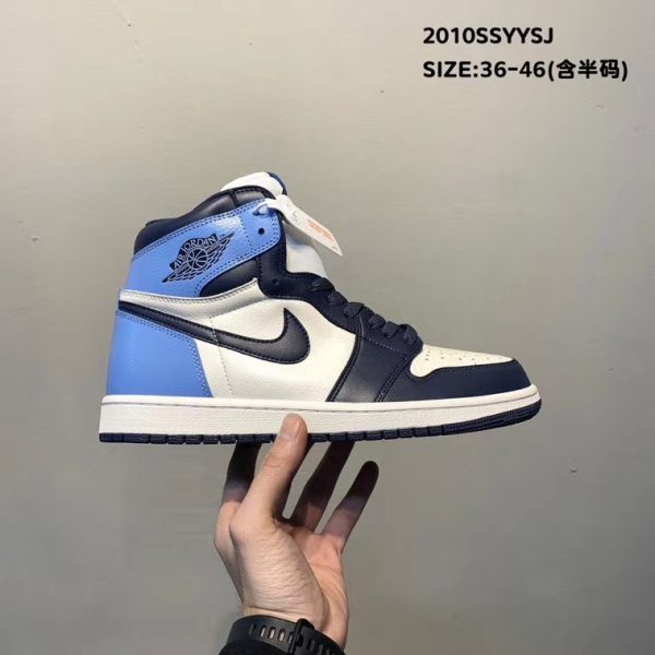 Air Jordan 1 High Sail/Obsidian/UNC 07.jpeg Air Jordan 1 High Sail/Obsidian/UNC