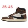 Air Jordan 1 High Reverse Swoosh Brown