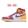 Air Jordan 1 White/Purple/Gold